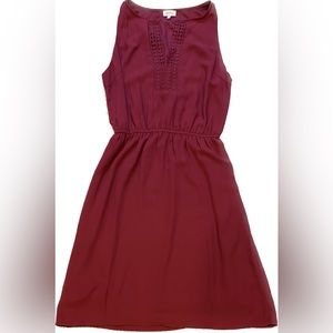 Pixley mauve short sleeve dress - Size: Small